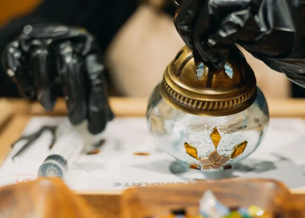 Traditional Turkish Mosaic Lamp Workshop with Snacks