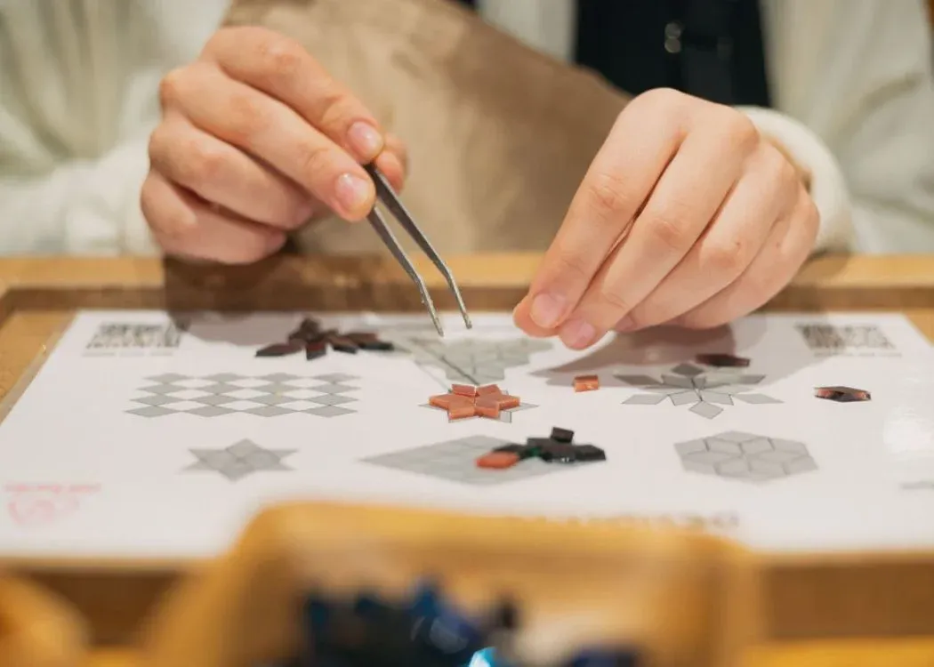 Traditional Turkish Mosaic Lamp Workshop with Snacks
