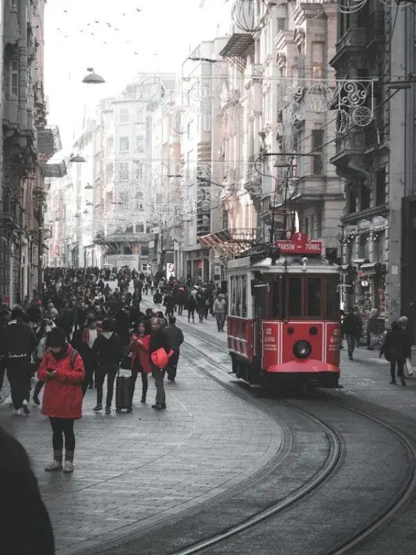 Istiklal Street and Taksim area
