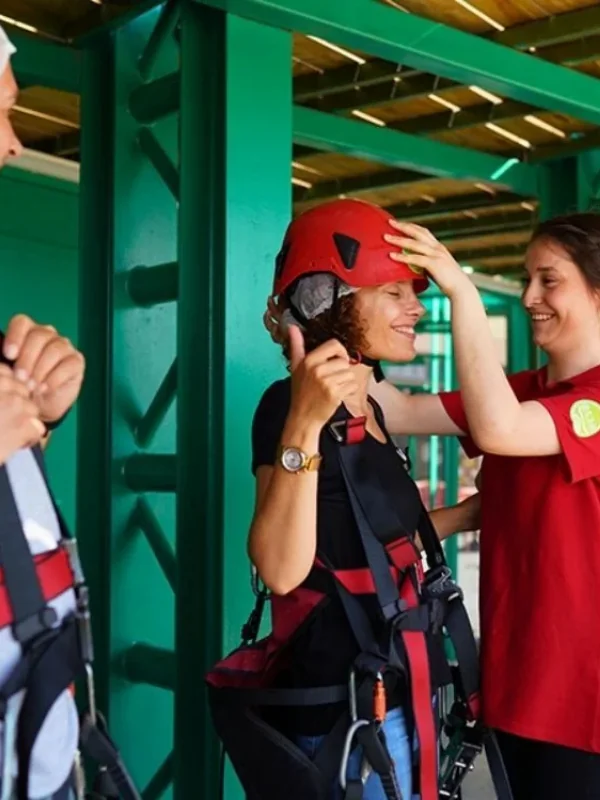 Zipline adventure over Istanbul